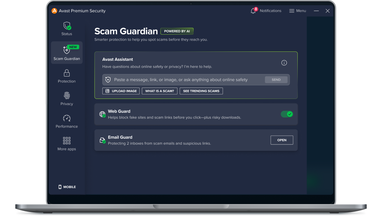 Основные компоненты защиты Premium Security